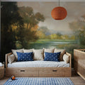 Lakeside Mural Wallpaper - room preview 02