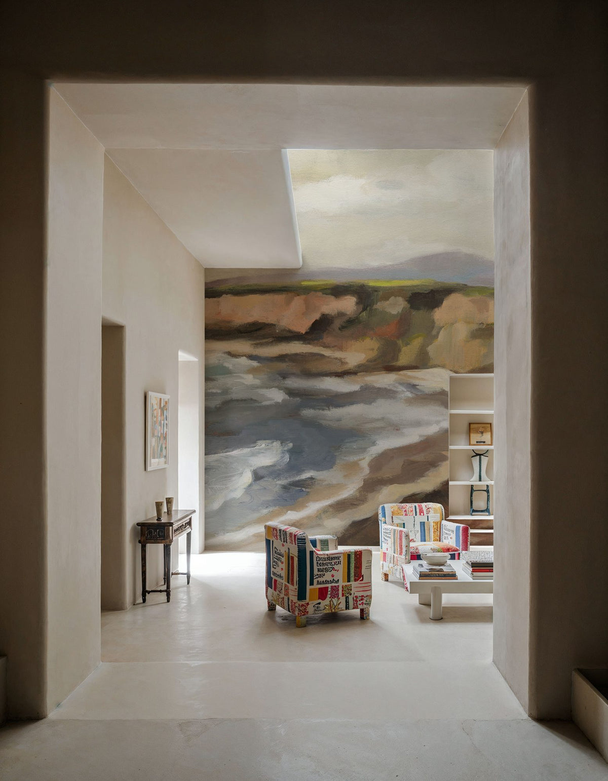 Rocky Coast Mural Wallpaper - room preview 02