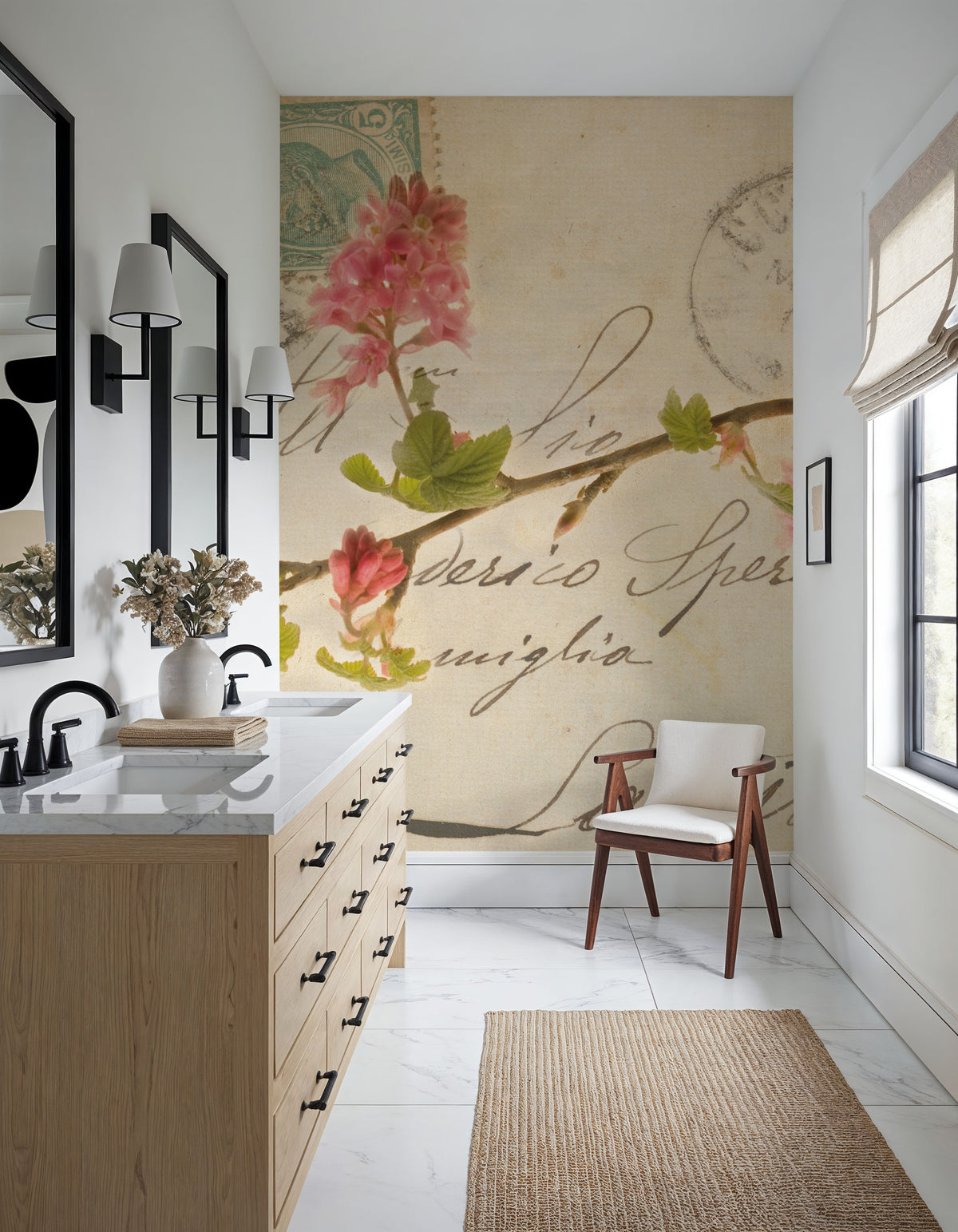 Letters to My Love III Mural Wallpaper - room preview 02