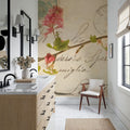 Letters to My Love III Mural Wallpaper - room preview 02