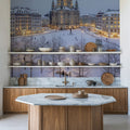 Winter Cathedral Square Mural Wallpaper - room preview 02