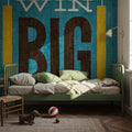 Football VI Mural Wallpaper - room preview 02