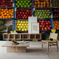 Fruits At Display Mural Wallpaper - room preview 02
