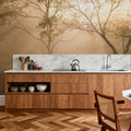 Beautiful Reflection in Autumn Mural Wallpaper - room preview 02