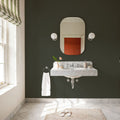 Linen Mist Murky Collection, Forest Mural Wallpaper - room preview 02