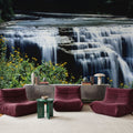 Waterfall Bloom Mural Wallpaper - room preview 02
