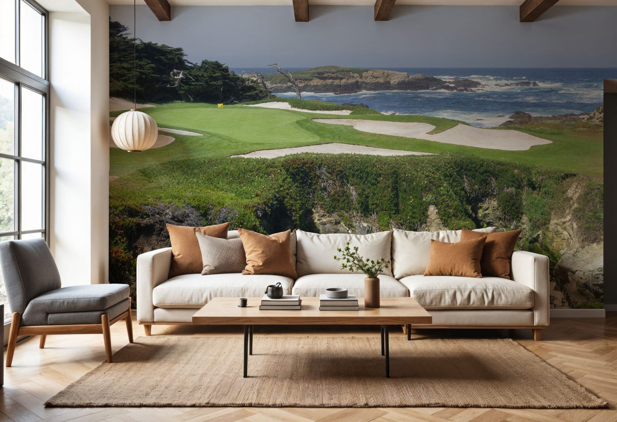 Coastal Links Mural Wallpaper - room preview 02