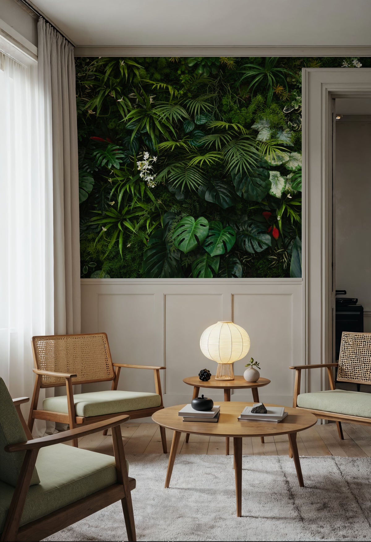 Welcome to Nirvana Mural Wallpaper - room preview 02