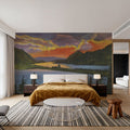 Columbia Sunset Mural Wallpaper - room preview 02