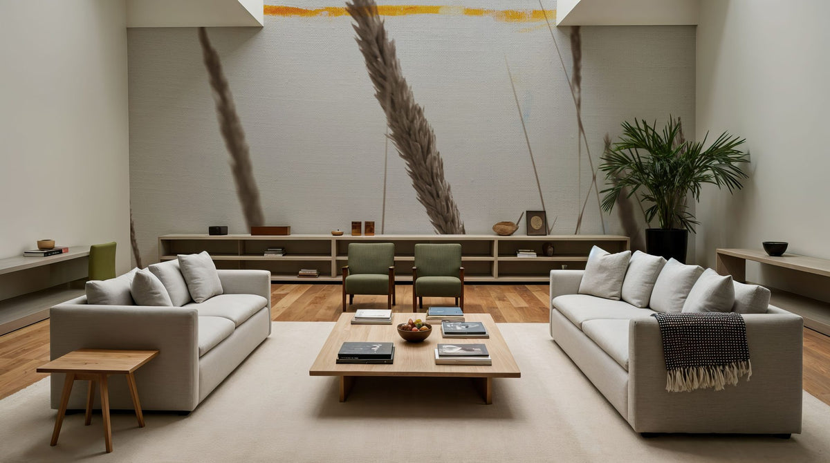 Sea Grass II Mural Wallpaper - room preview 02