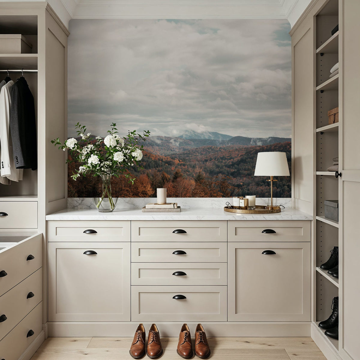 Autumn Hills Mural Wallpaper - room preview 02