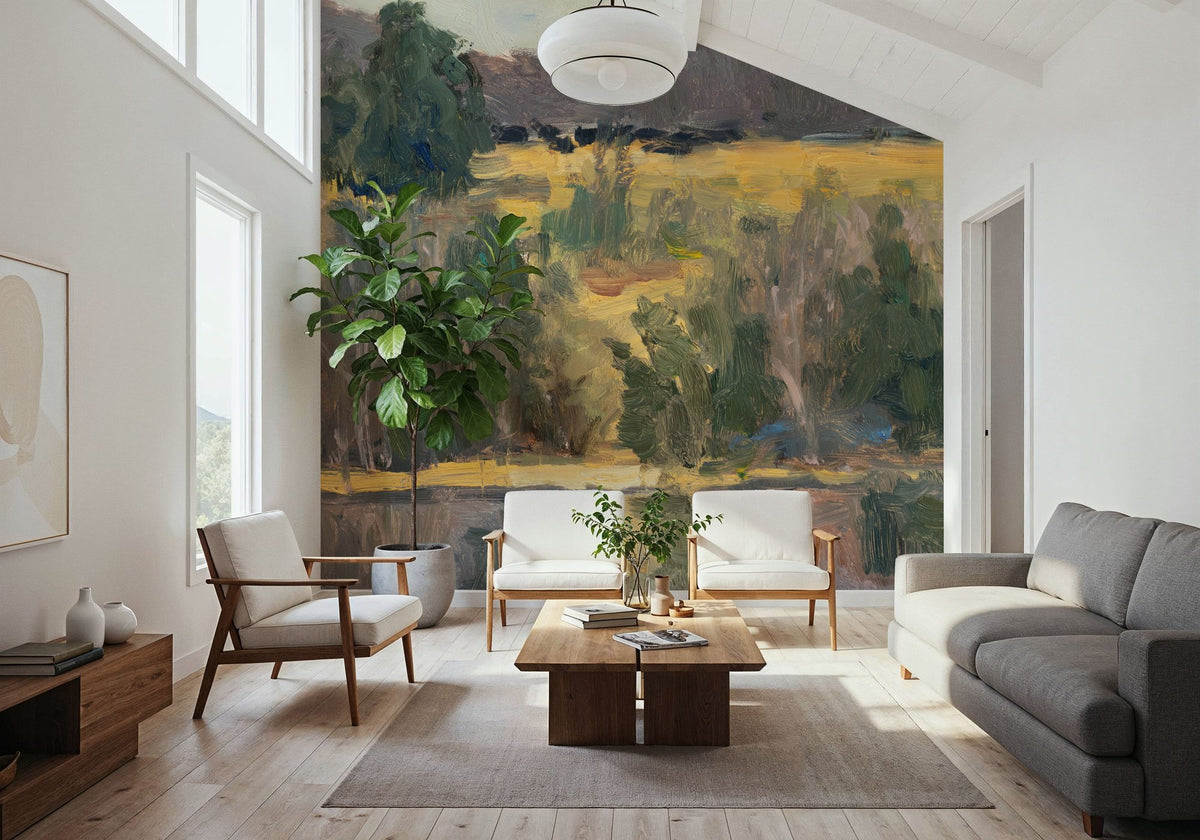 Winter Reflections Mural Wallpaper - room preview 02
