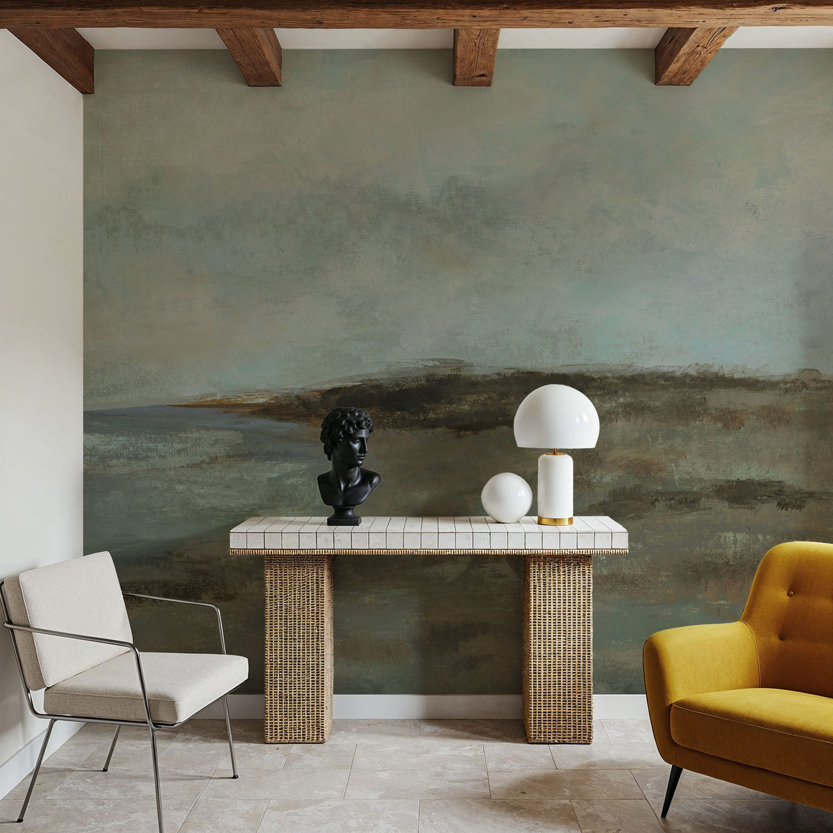 The Dunes Mural Wallpaper - room preview 02