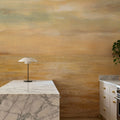 Serene Sea II Gold Mural Wallpaper - room preview 02