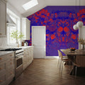 Scandi Flower II Mural Wallpaper - room preview 02