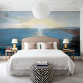 Seaside Sunrise Mural Wallpaper - room preview 02