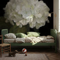 Gentle Hydrangea Mural Wallpaper - room preview 02
