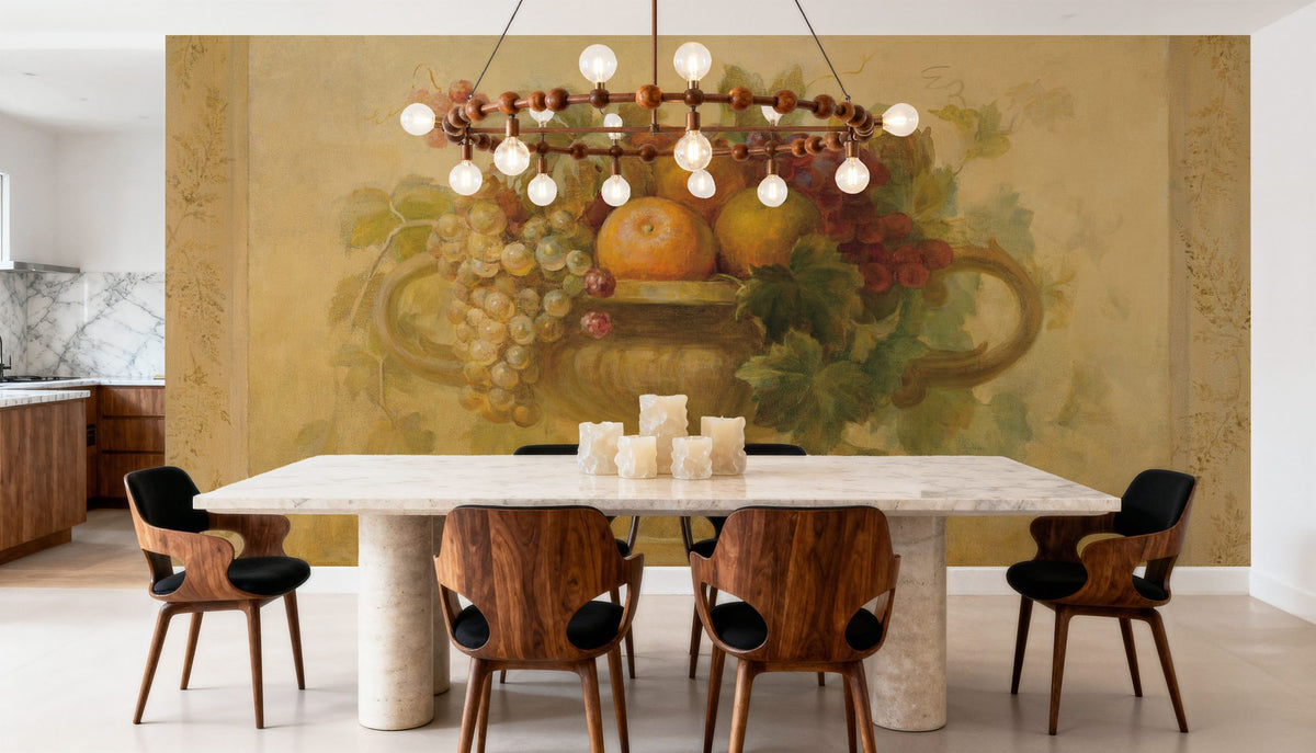 Autumn Urn Mural Wallpaper - room preview 02