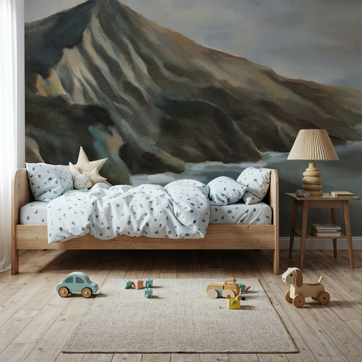 Ragged Beach Mural Wallpaper - room preview 02