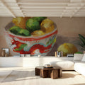 Citrus in Dragon Bowl Mural Wallpaper - room preview 02