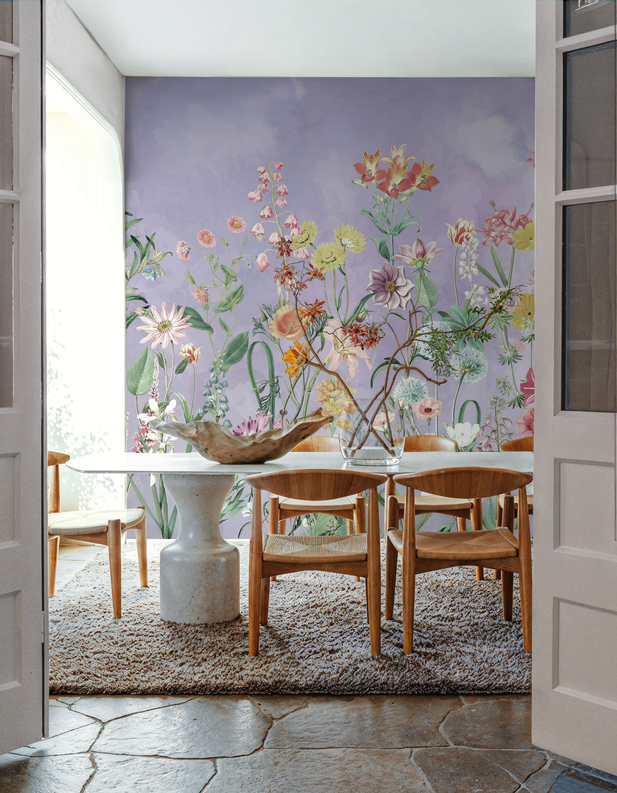 Summer Meadow Mural Wallpaper - room preview 02