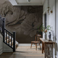Transcendent Peony, Sage Mural Wallpaper - room preview 02