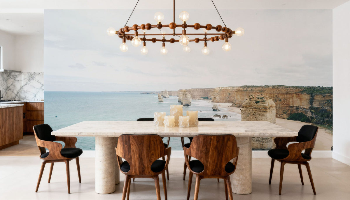 Shoreline Mural Wallpaper - room preview 02