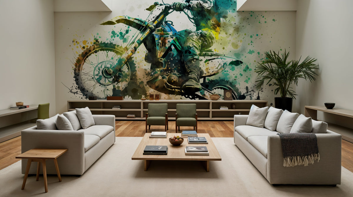 Offroad Action 2 Mural Wallpaper - room preview 02