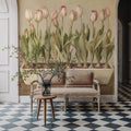 Tulip Friends II Mural Wallpaper - room preview 02
