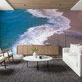 Rocky Shoreline Serenity Mural Wallpaper - room preview 02
