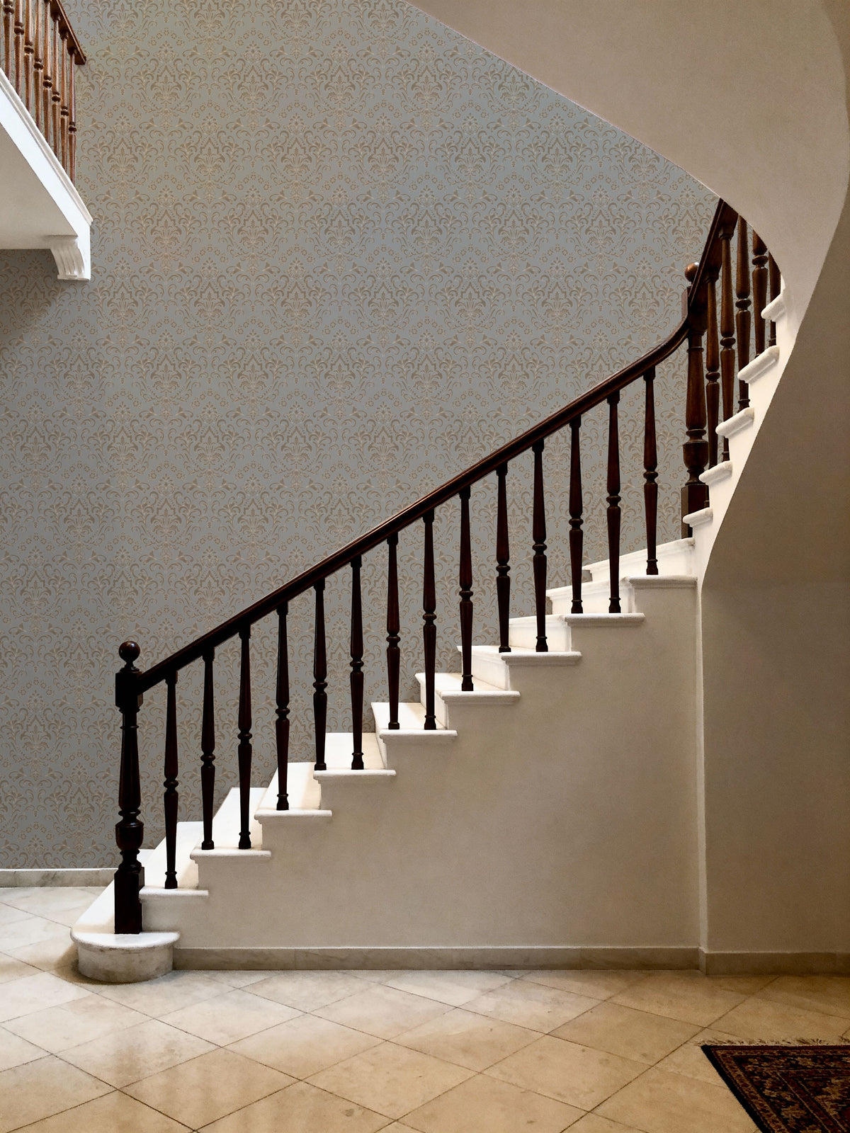 Ludovici Pattern; Mauve Mural Wallpaper - room preview 02