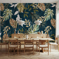 Fall Winds Ahead Mural Wallpaper - Neutral Tone - room preview 02