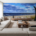 Coastal Lighthouse Haven Mural Wallpaper - room preview 02