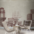 Tres Tintas OCEANS Mural Wallpaper - room preview 02