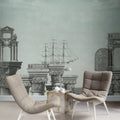 Tres Tintas OCEANS Mural Wallpaper - room preview 02
