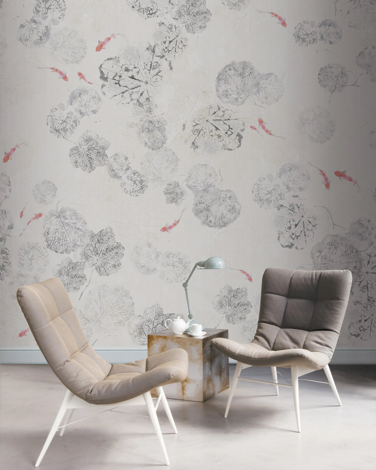 Tres Tintas POND Mural Wallpaper - room preview 02