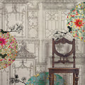 Tres Tintas MURAL DAMASCO Mural Wallpaper - room preview 02