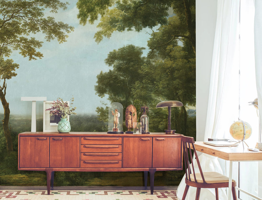 Forest Wallpaper Mural – Woodland Wall Mural – Tres Tintas PAGO