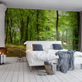 Forest Mural Wallpaper - room preview 02