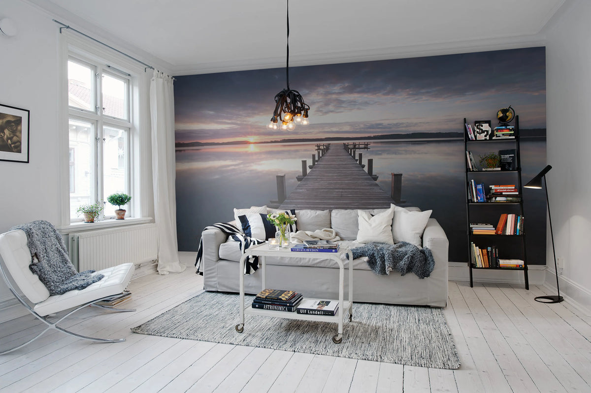 Pier Mural Wallpaper - room preview 02