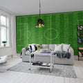 Football Mural Wallpaper - room preview 02