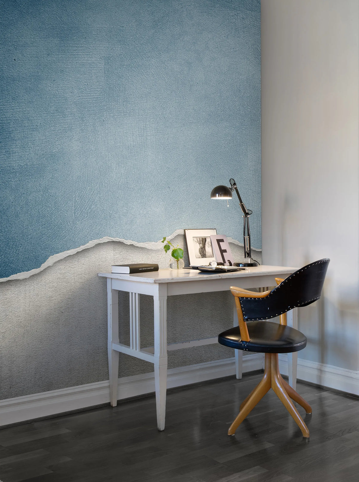 Worn Wall Mural Wallpaper - room preview 02