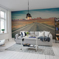 Highway Mural Wallpaper - room preview 02
