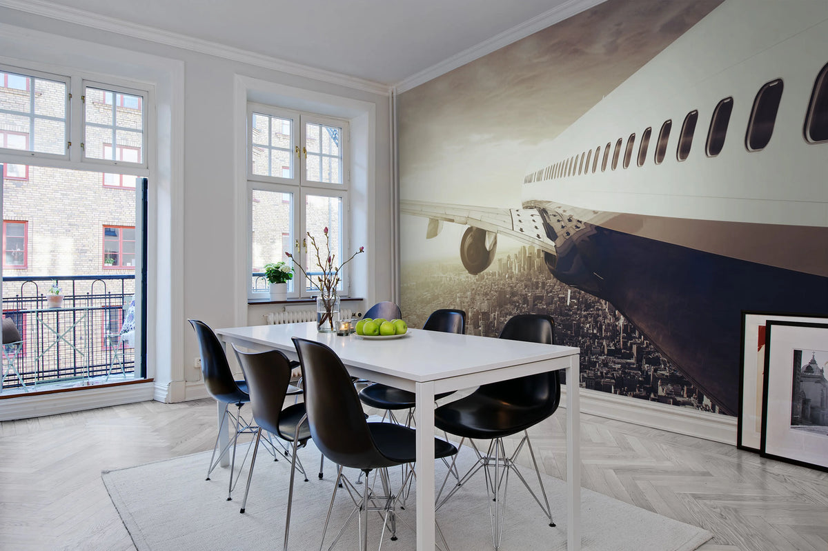 Aircraft Mural Wallpaper - room preview 02