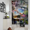 Street Art Mural Wallpaper - room preview 02