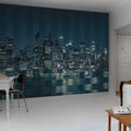 Big Apple Squares Mural Wallpaper - room preview 02