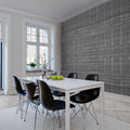 Watery Wall, Gray Mural Wallpaper - room preview 02