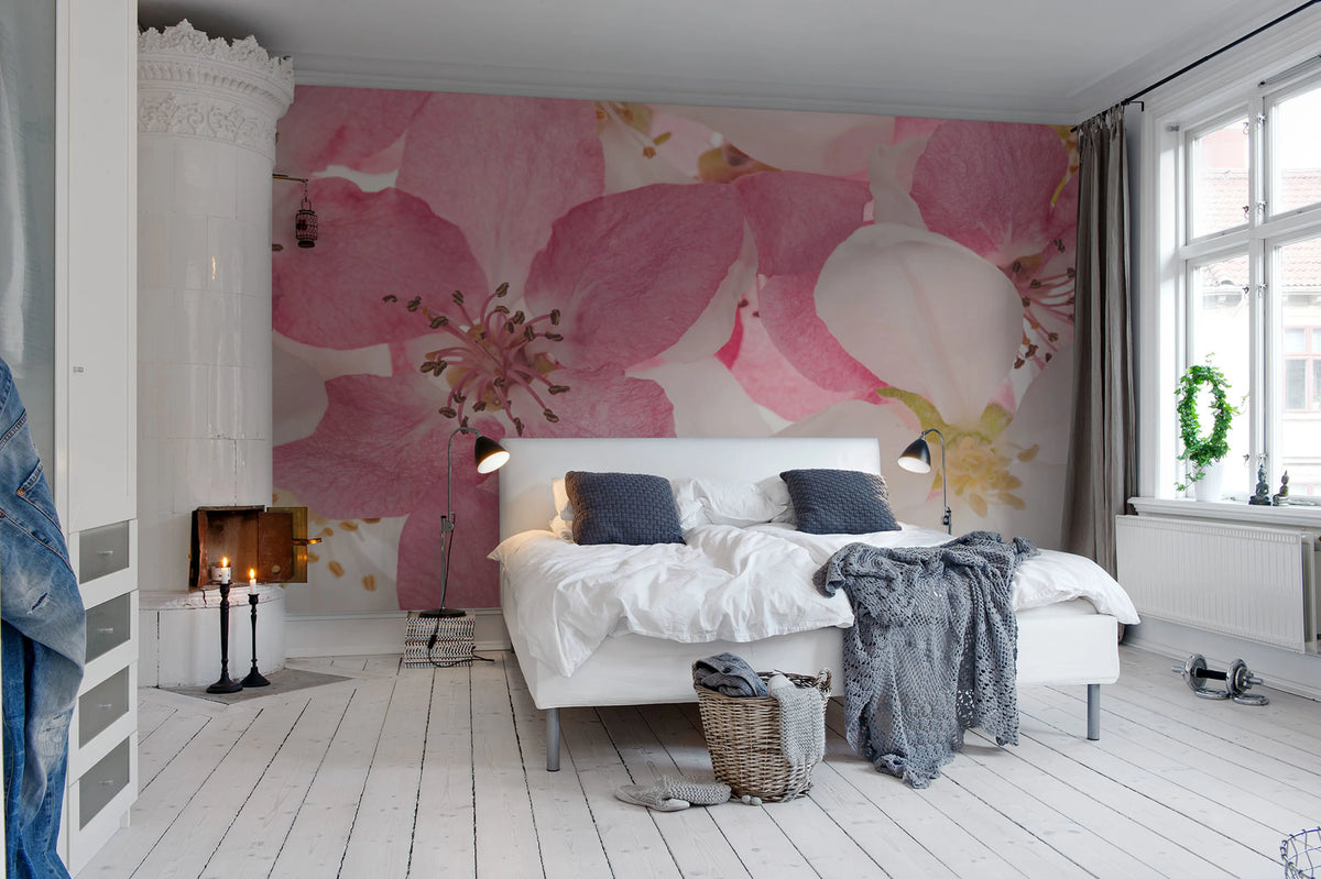 Apple Blossom Mural Wallpaper - room preview 02