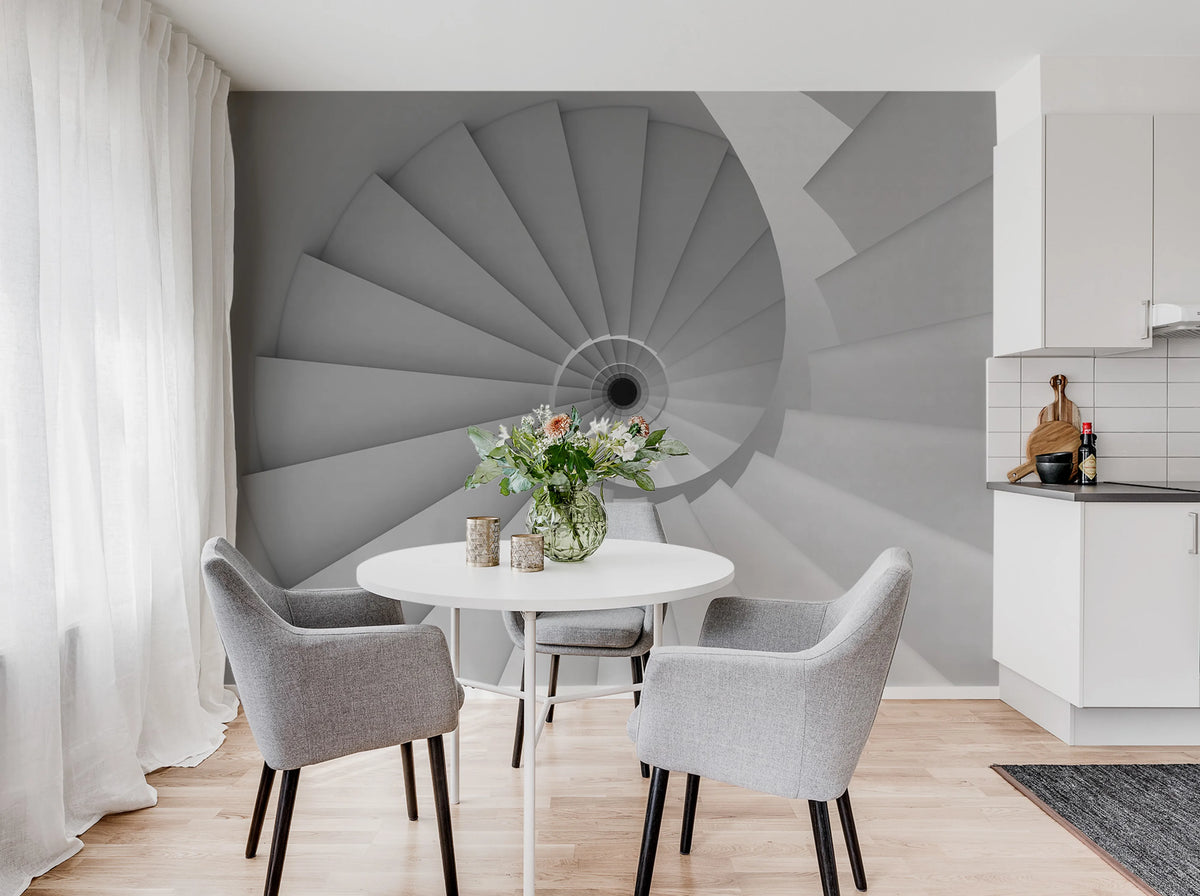 Ratio Mural Wallpaper - room preview 02