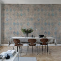 Patinated Diamonds Mural Wallpaper - room preview 02